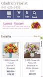 Mobile Screenshot of gladrichflowers.com